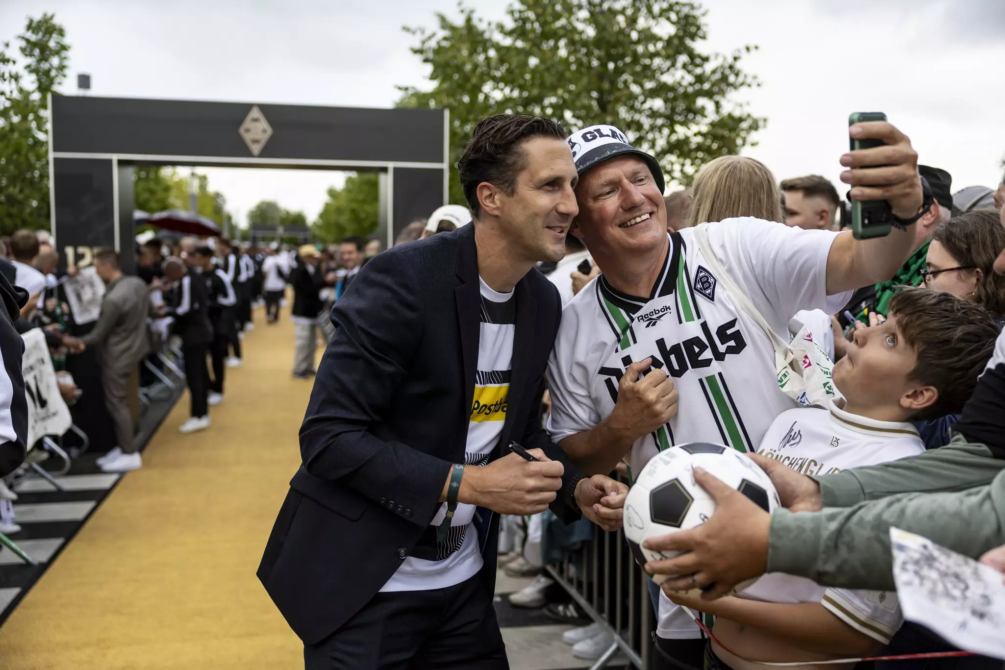 Borussia Mönchengladbach Rainer Bonhof -original Autograph